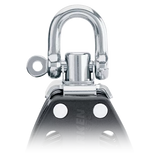 Harken 57mm Double Block — Swivel, Becket 2603