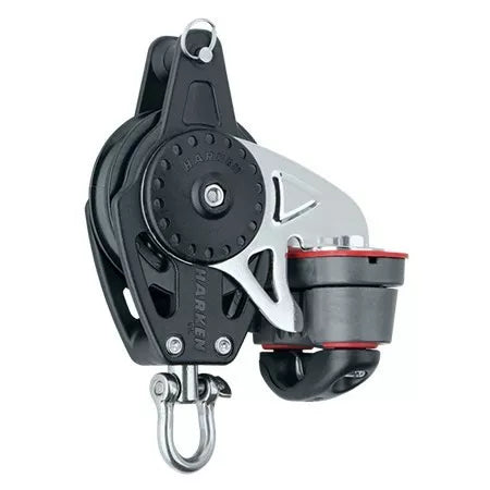 Harken 57mm Block — Swivel, Becket, Cam Cleat 2616
