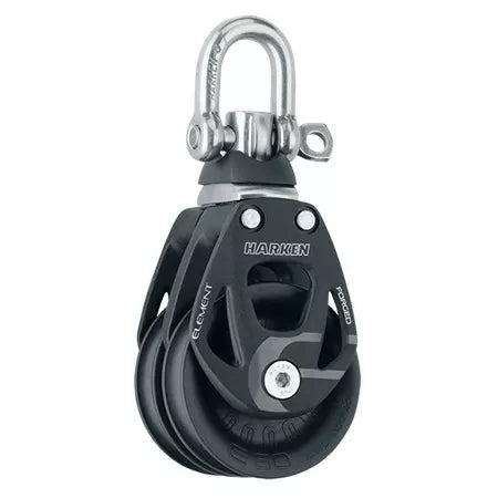 Harken 60mm Aluminum Element Double Block — Swivel 6269