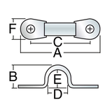 Harken 27mm Micro Eyestrap 281NP
