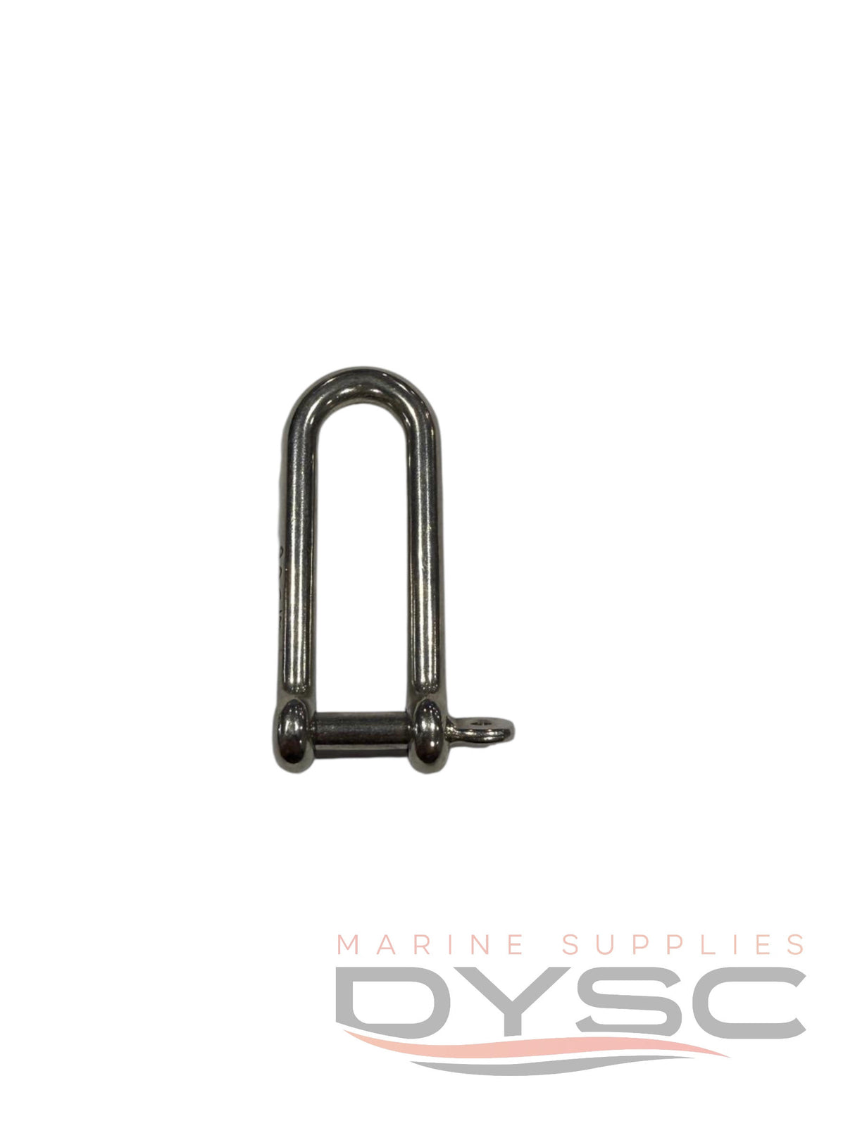 Forged Long Dee Shackles with captive bolt 316 Stainless