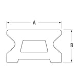 Ronstan Series 19 Ball Bearing Mast Track, 2 Metres RC1191-2.0