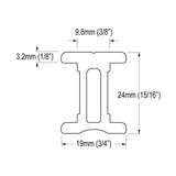 Ronstan Series 19 I-Track, 1.5m RC6190-1.5