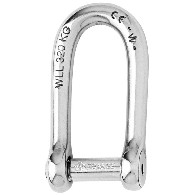 Wichard Self-locking allen head pin long shackle - Dia 8 mm 1314