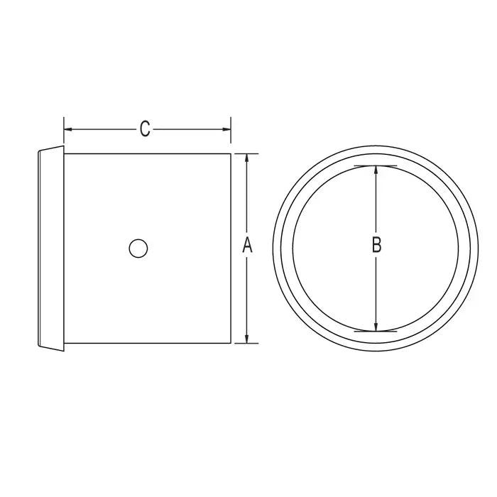 Ronstan Acetal Sleeve for RF1665, 74mm Tube Diameter RF1665S74