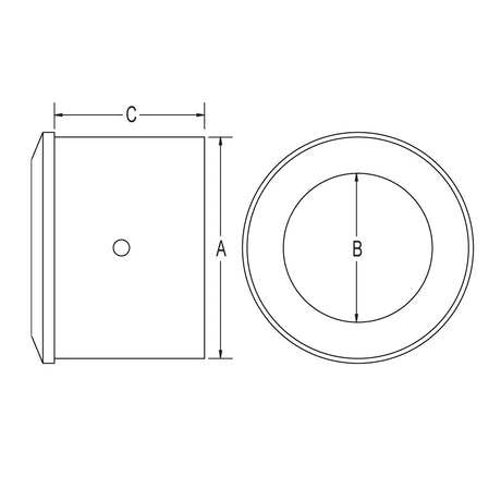 Ronstan Acetal Sleeve for RF1665, 96mm Tube Diameter RF1665S96