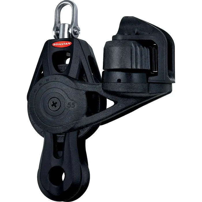 Ronstan Series 55 Orbit Block™, Fiddle with Becket and Cam Cleat RF55530