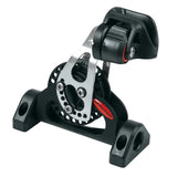 Ronstan Series 60 Ratchet Pivoting Low Lead Block with Cleat, Single RF62175