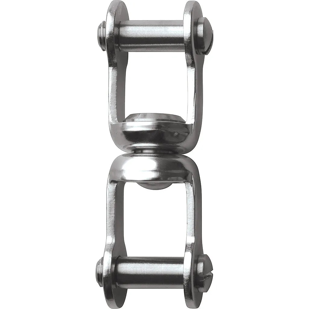 Ronstan Stainless Steel Swivel Shackle, 5/16" Pins, Slotted Head RF75