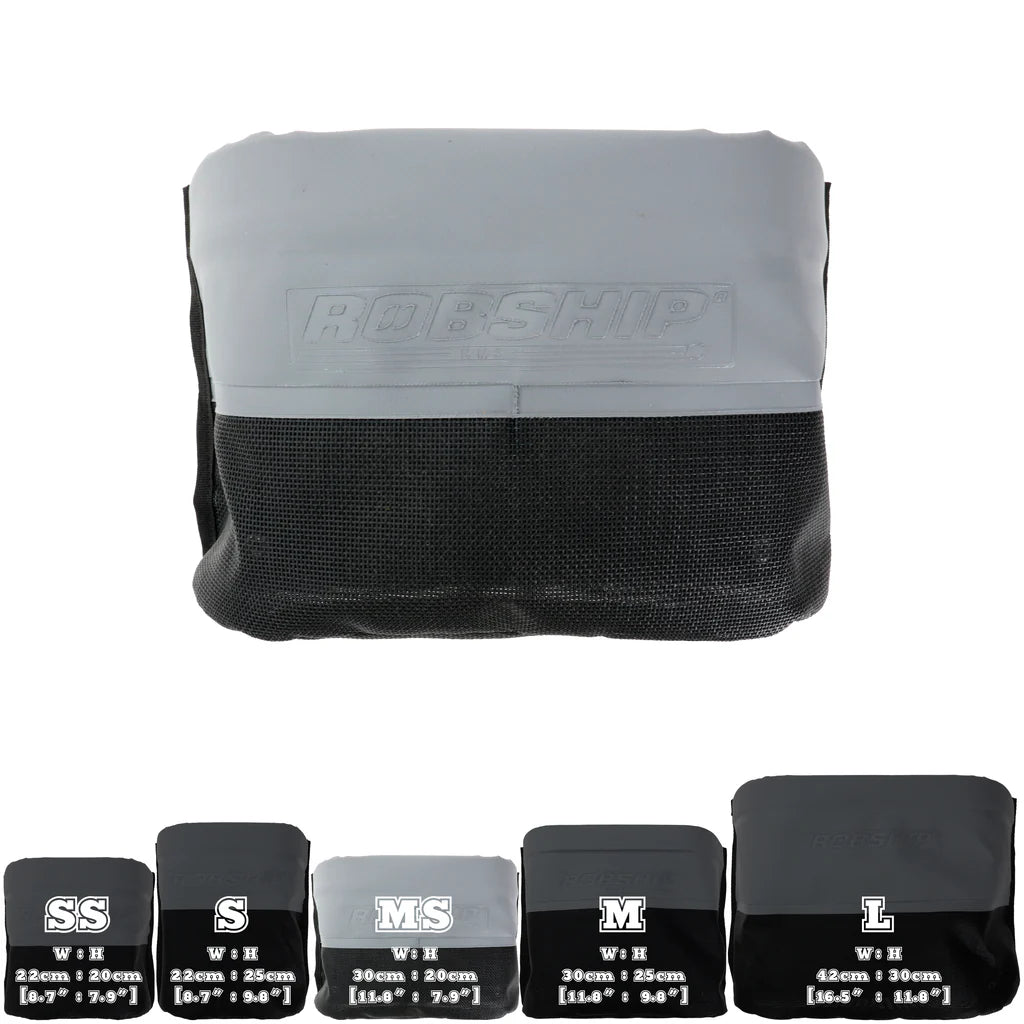 Robship Racing Rope Bag, Mesh mk2 Grey/black Medium Short