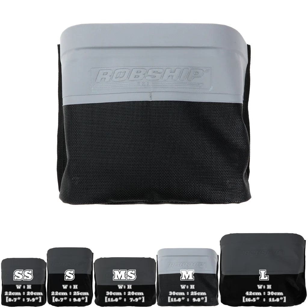 Robship Racing Rope Bag, Mesh mk2 Grey/black Medium