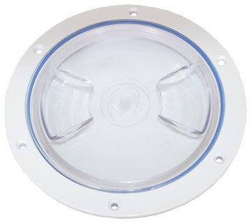 Nairn Inspection port 125mm WhiteClear RWB4107