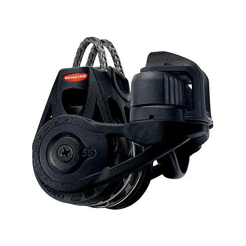 Ronstan RF56331 Series 55 Rt Orbit Block - Triple Becket Cleat - Link Head clearance