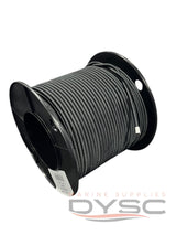 Whittam Elastic Shock Cord Black 100mt Rolls