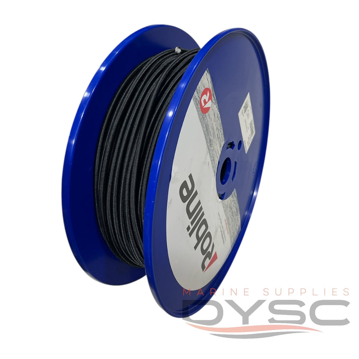 Robline Shock Cord Black 6mm 100mt Roll