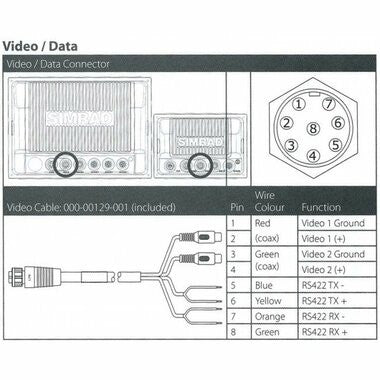 Simrad Video/NMEA013 Cable