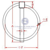 Stainless Steel Lynch Pin 7.5mm