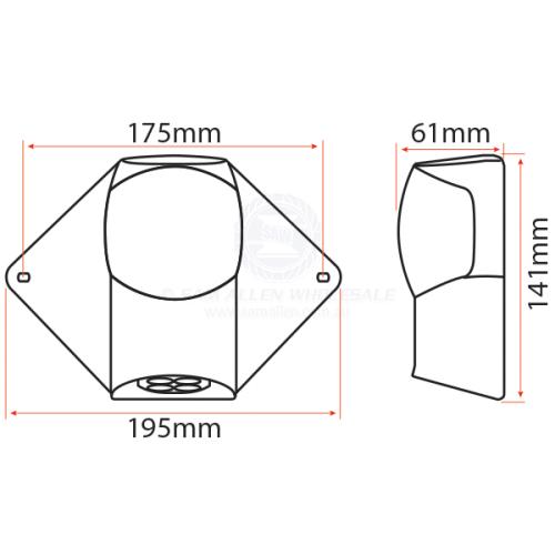 Narva LED - MASTHEAD & FOREDECK LAMP