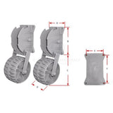 RELAXN INFLATABLE BOAT TRANSOM WHEEL Pair