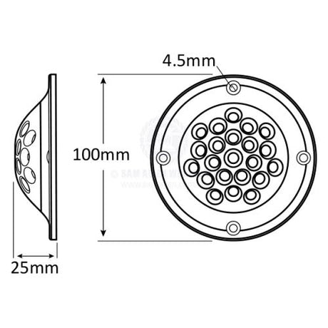Tru Design Strainer 66mm ID Round 29297