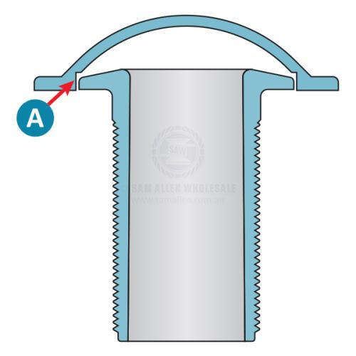 Tru Design Strainer 66mm ID Round 29297