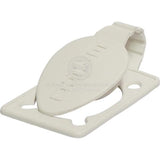 Rod Holder Cap To Suit Square Top White