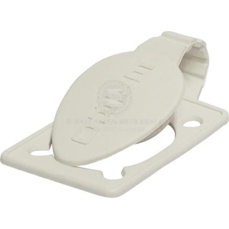 Rod Holder Cap To Suit Square Top White