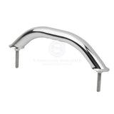 Hand Rails - Ribbed Grip - Stud Mount - Stainless Steel