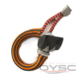 Nodus T-Close C3s Halyard & Sheet Shackle with Cover BL 840kg Orange