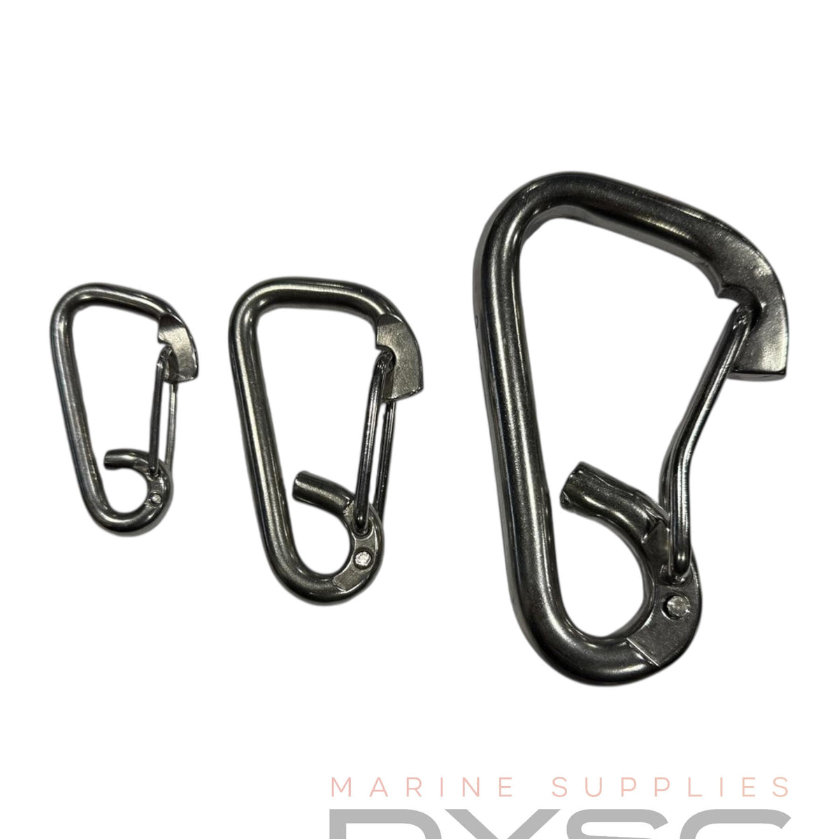 Stainless Steel Asymmetric Spring Hooks – DYSC Marine Supplies