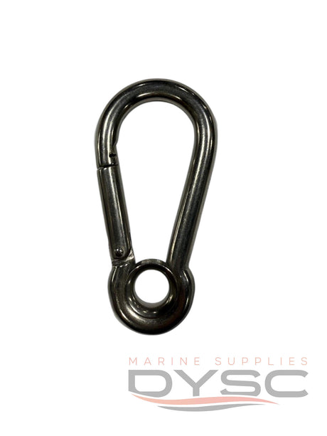 Stainless Steel Snap Hook with round thimble eye