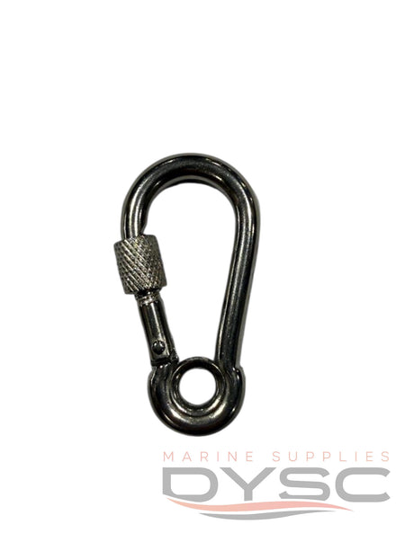 Stainless Steel Snap Hook WIth Threaded Safety