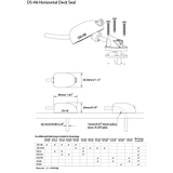 Scanstrut Horizontal Cable Seal 2-6mm