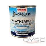 Norglass Weatherfast Premium Enamel Gloss 250ml Various Colours