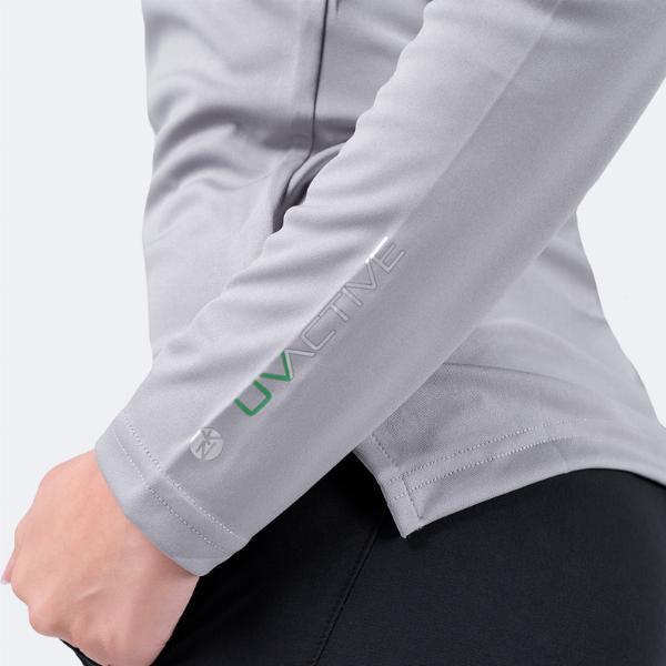Zhik Womens UVActive UPF50+ Long Sleeve Top - Grey