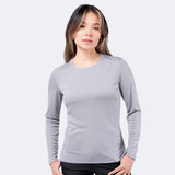 Zhik Womens UVActive UPF50+ Long Sleeve Top - Grey