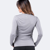 Zhik Womens UVActive UPF50+ Long Sleeve Top - Grey
