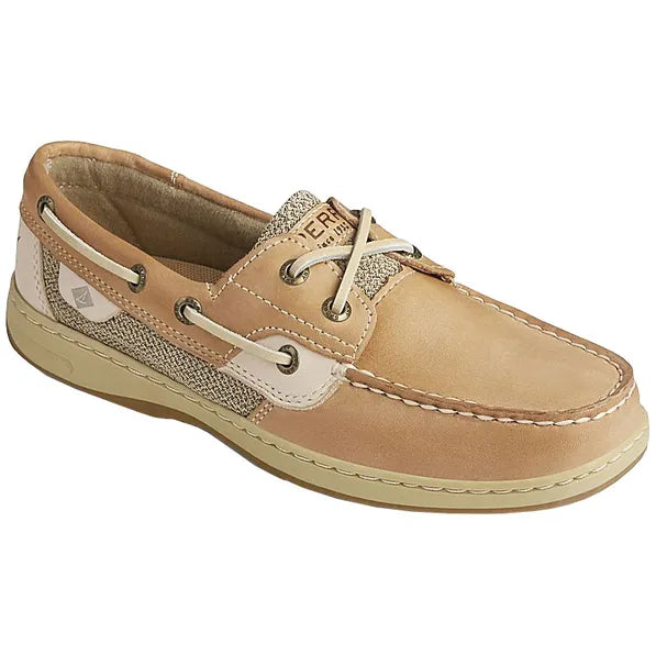 Sperry Women's Bluefish 2-Eye Boat Shoe Linen/Oatmeal