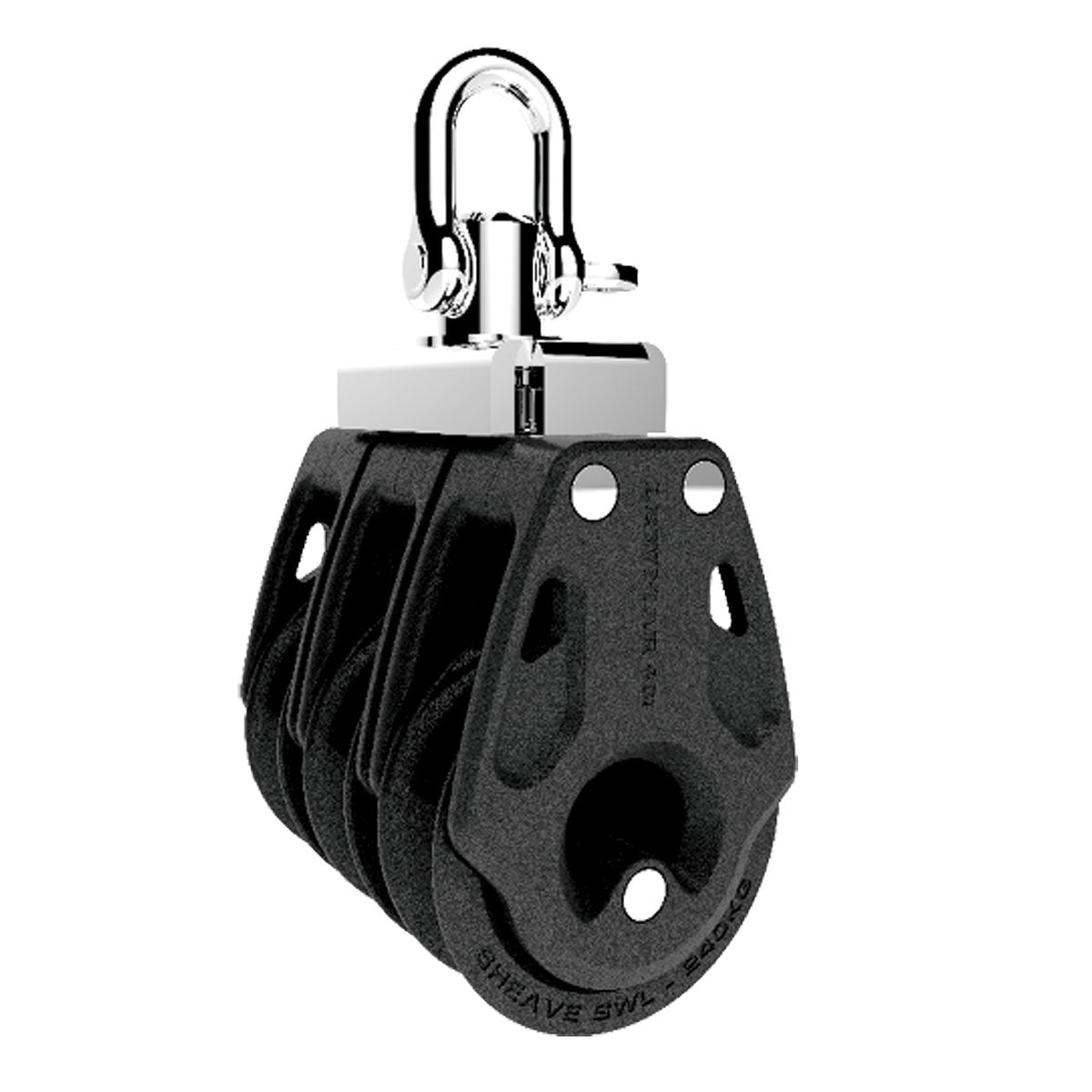 Lewmar block control triple 40mm