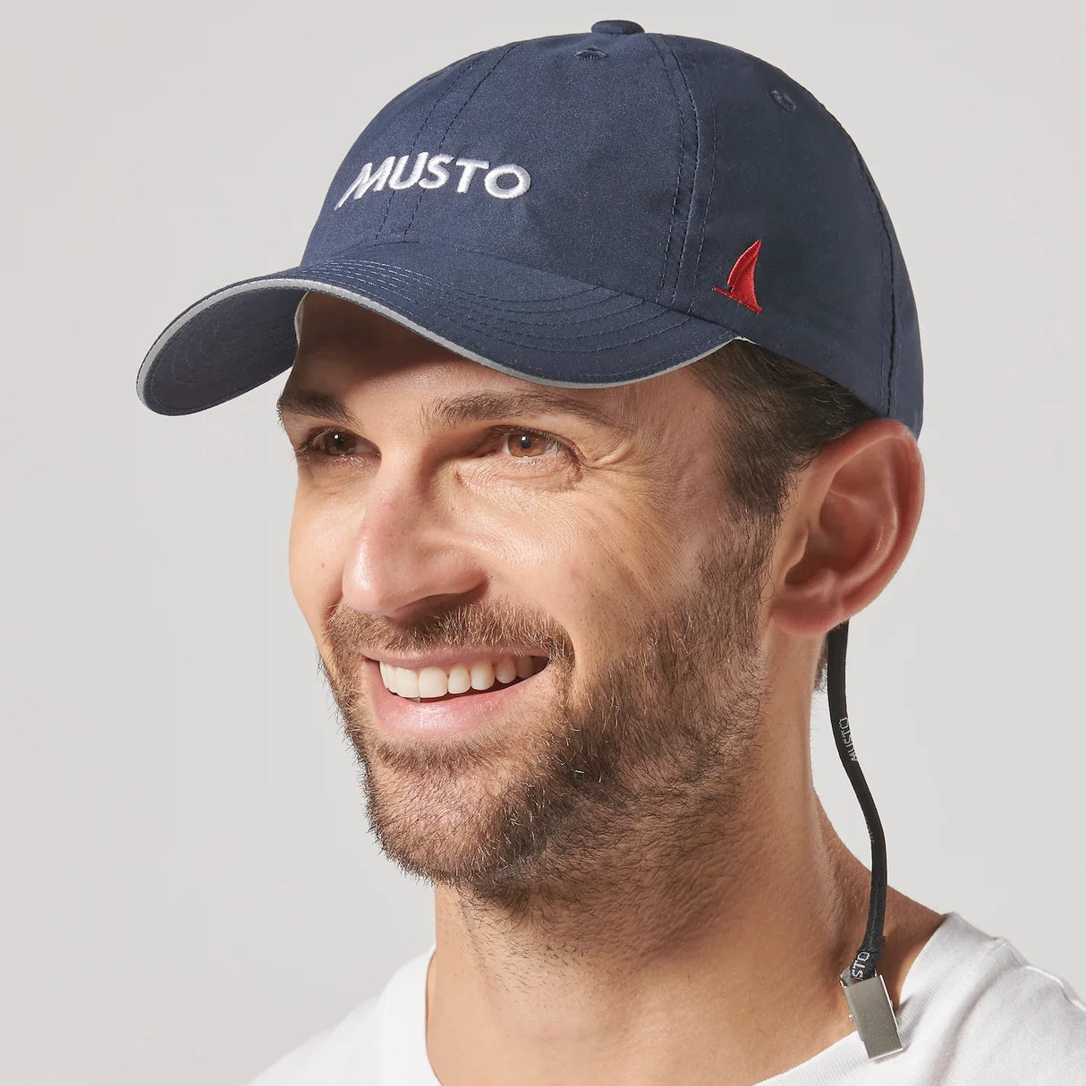 MUSTO ESSENTIAL FAST DRY CREW CAP NAVY