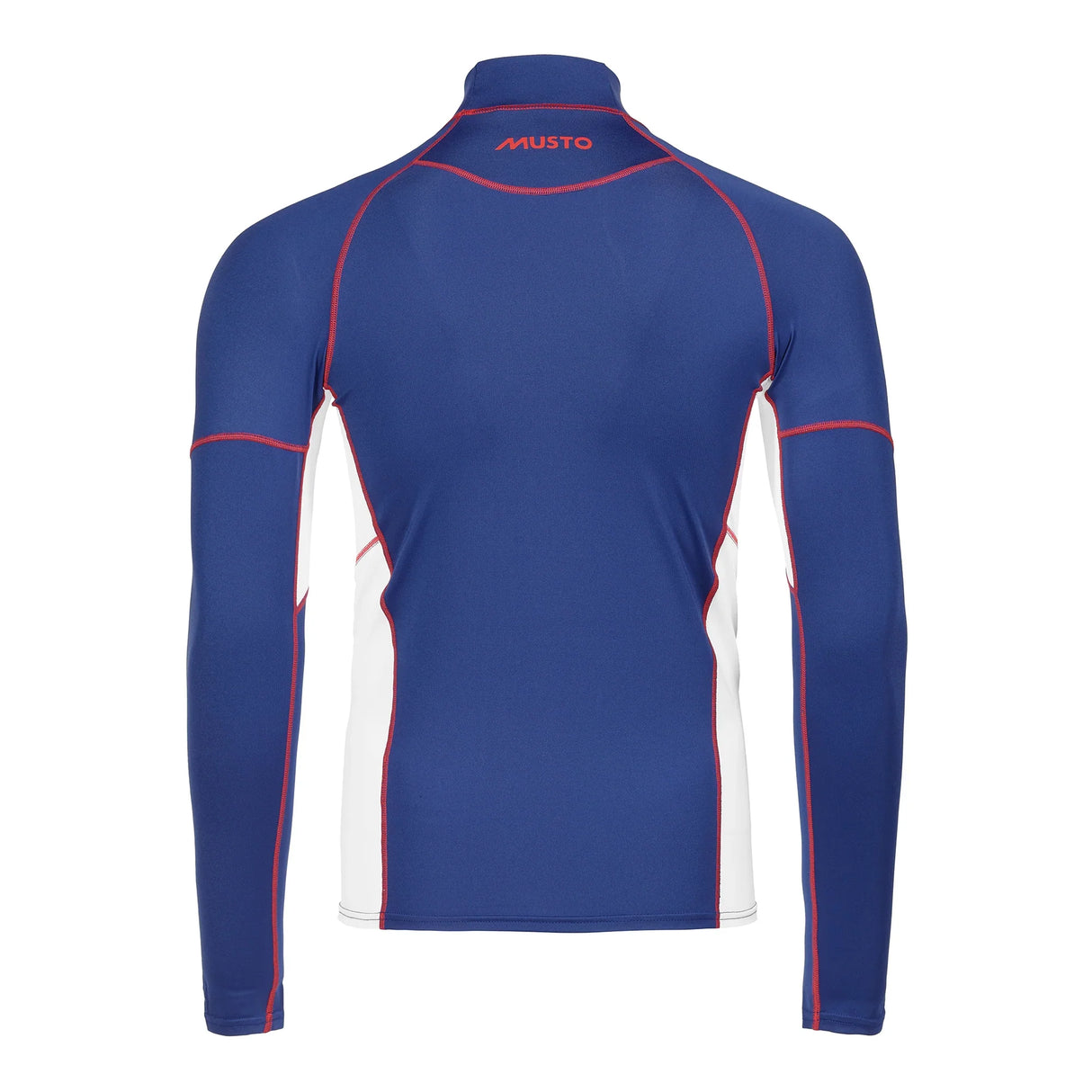 MUSTO MEN'S CHAMPIONSHIP LONG-SLEEVE RASH GUARD SODALITE BLUE MEDIUM
