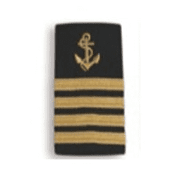 EPAULETTES GOLD ANCHOR - CAPTAIN