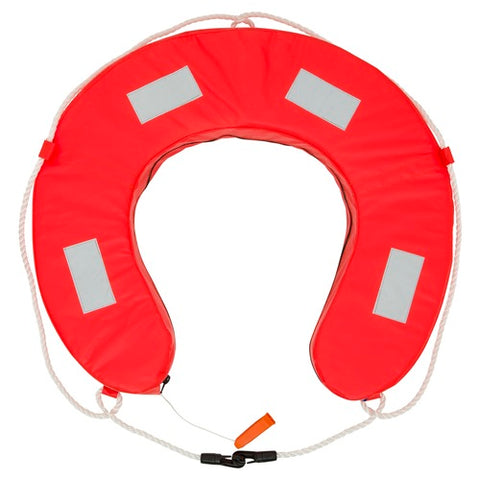 Burke Horseshoe Lifebuoy YA Orange