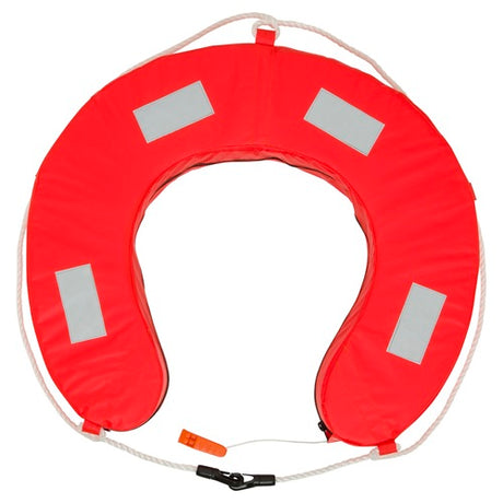 Burke Horseshoe Lifebuoy YA Orange