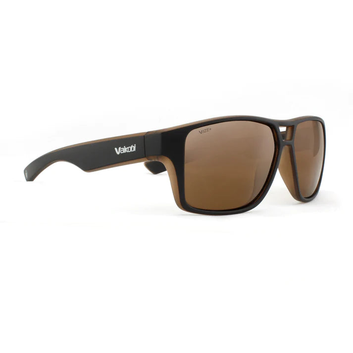 Vaikobi MOLOKAI POLARIZED SUNGLASSES (BROWN/AMBER)