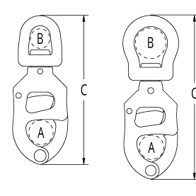 Ronstan Triggersnap Shackle,Small Bail,114mm RF7310
