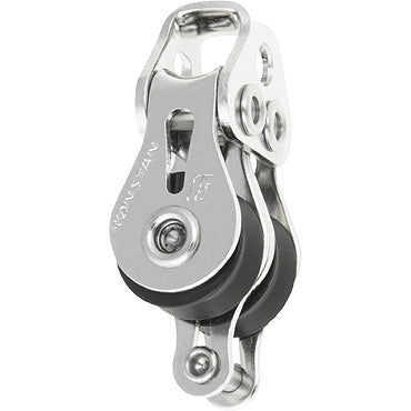 Ronstan S15 BB Block,Double Becket (No Shackle) RF15212