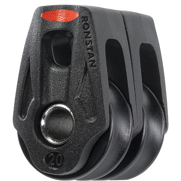 Ronstan Series 20 BB Orbit Block Double Becket Lashing