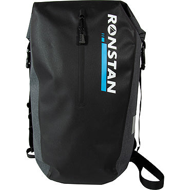 Ronstan Dry Roll-Top 30L Backpack, Black & Grey RF4013