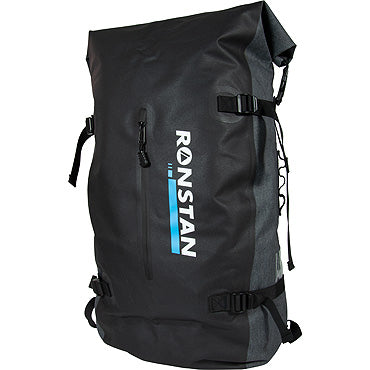 Ronstan Dry Roll-Top 55L Backpack, Black & Grey RF4014